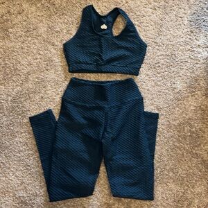 Booty by Brabants teal croco set